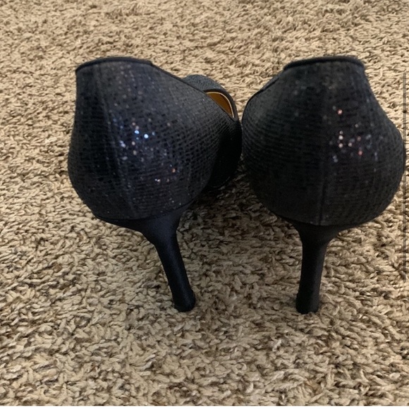 Black Sparkly Heels - Picture 5 of 5